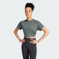 ADIDAS WOMEN YGA ST WRAP T T-SHIRT
