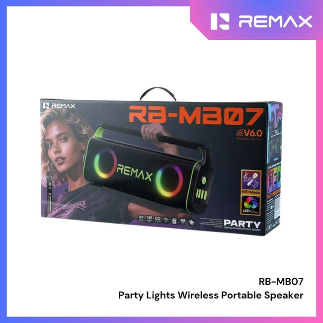 REMAX - RB-MB07 Lighting Party Bluetooth Wireless Speaker ( 80W )