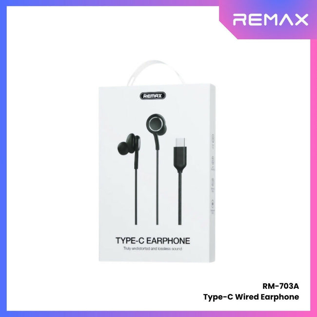 REMAX - RM-703A Type-C Wired Earphone