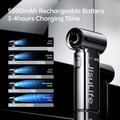 Jisulife - Handheld Fan Life 9 ( 5000mAh ) - Chrome Edition
