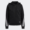 ADIDAS WOMEN W FI 3S FZ REG JACKET
