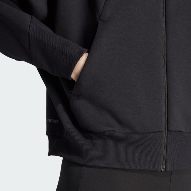 ADIDAS WOMEN Z.N.E. FULL-ZIP HOODIE