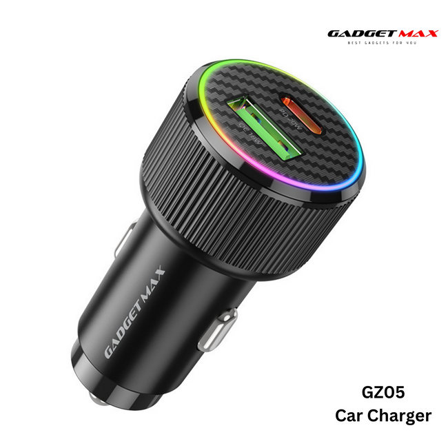 GADGET MAX - GZ05 38W Fast Charging Car Charger