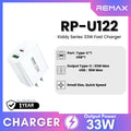 REMAX - RP-U122 Kiddy Series PD+QC Fast Charger (33W)
