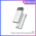 REMAX - FC-10 20000mAh Dual Built-In Cable PD+QC Fast Charging Power Bank