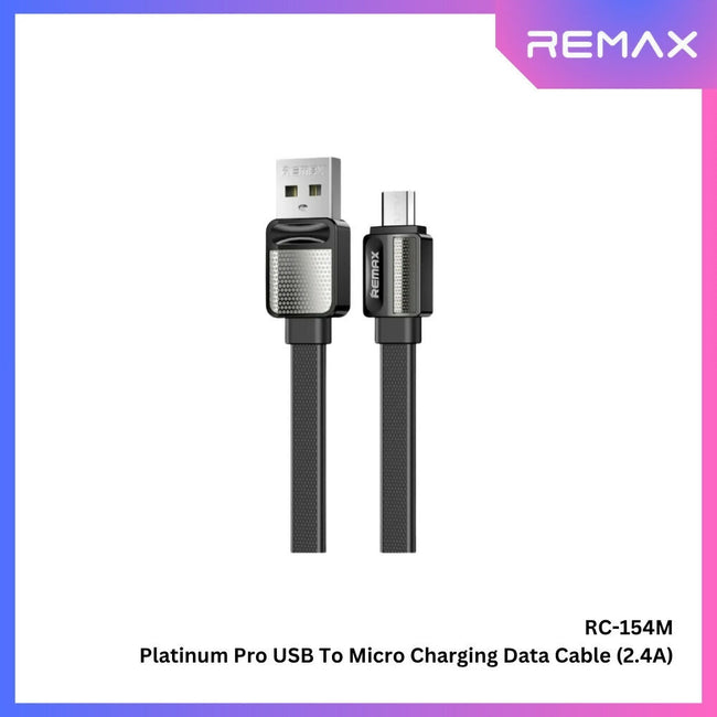 REMAX RC-154M Platinum Pro Series USB to Micro Charging Data Cable (2.4A)