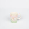 1NOM Rabbit & Carrot Ceramic Mug 400ml - Pink & Green