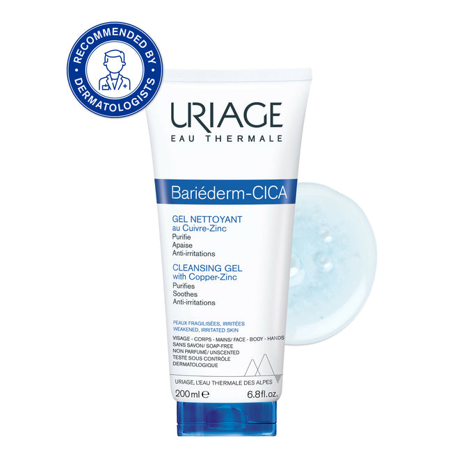 URIAGE Bariederm Cleansing Cica-Gel 200ml
