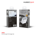 GADGET MAX - GC05 27W Super PD Charger Set With C-C 60W Cable