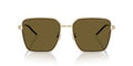 Emporio Armani 0EA2159D-301373-57 Shiny Pale Gold/Dark Brown