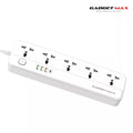 GADGET MAX - GMSC04 2500W PD+QC Fast Charging Power Socket (5AC/3USB/1 Type-C )