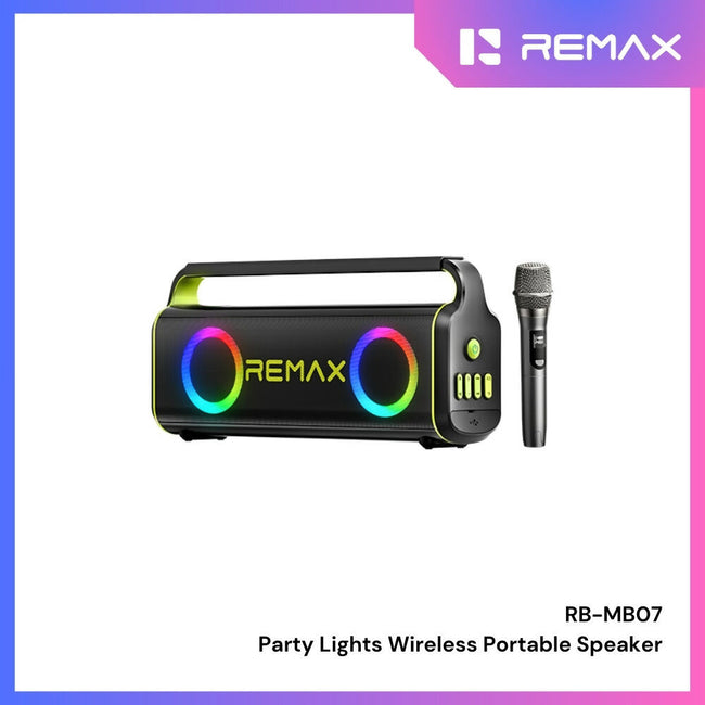 REMAX - RB-MB07 Lighting Party Bluetooth Wireless Speaker ( 80W )