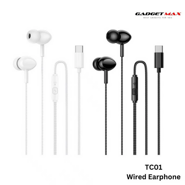 GADGET MAX - TC01 Type-C Wired Earphone