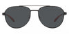 Emporio Armani™ EA2129D 300187 59 - Matte Black/Red