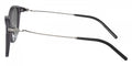 Emporio Armani™ EA4220F 610611 56 - Shiny Transparent Black/Shiny Gunmetal