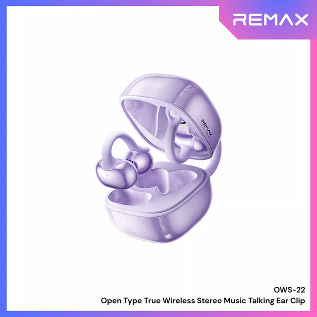 REMAX - OWS-22 Open Type True Wireless Stereo Music Talking Ear Clip WIreless Earbuds