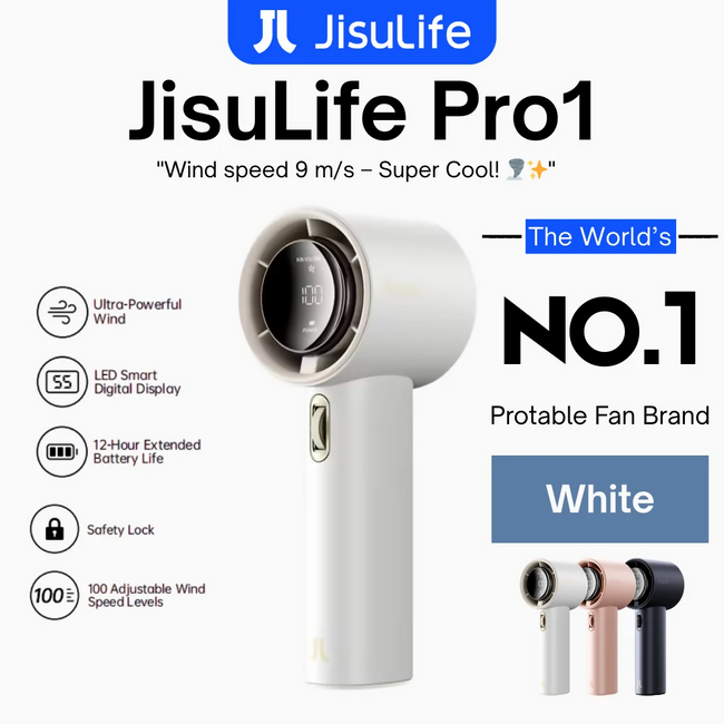 JisuLife - Handheld Fan Pro 1 ( 3600mAh )