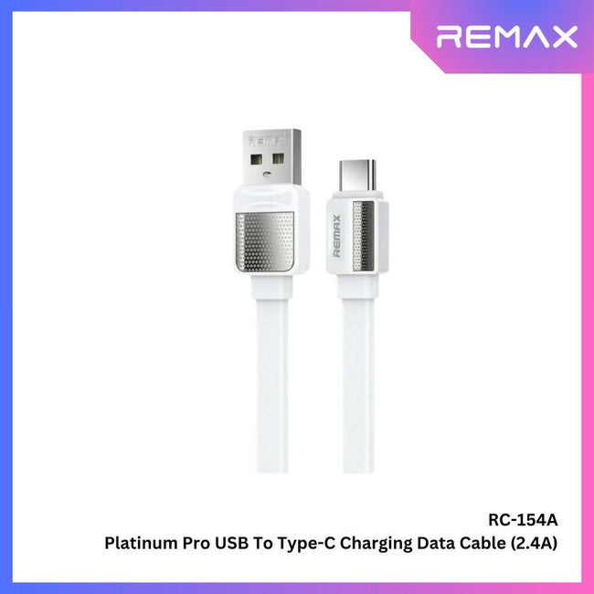 REMAX RC-154A Platinum Pro Series USB to Type-C Charging Data Cable (2.4A)