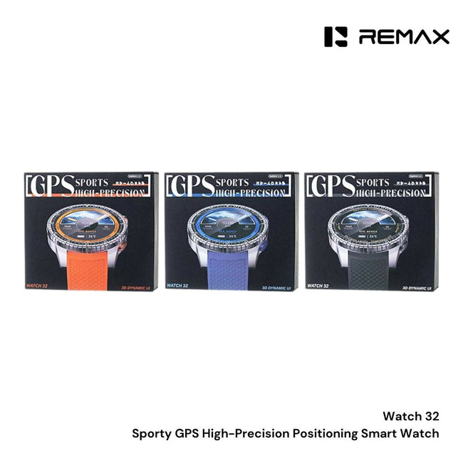 REMAX - Watch 32 Sporty GPS high-precision Positioning Smart Watch