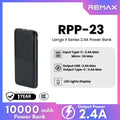 REMAX RPP-23 Lango 2 Series 10000mAh Fast Charging Power Bank(2.4A)
