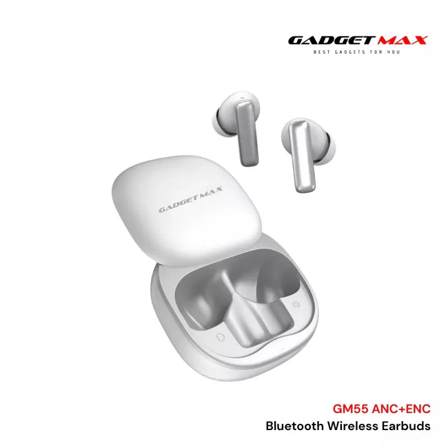 GADGET MAX - GM55 Fliz Series ANC+ENC Bluetooth Wireless Earbuds