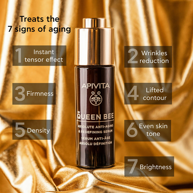 APIVITA Queen Bee Absolute Anti-Aging and Redefining Serum 30ml