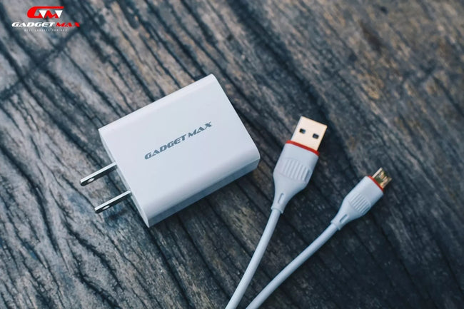 GADGET MAX - GM2020 Micro Cable Quick Charger Set (3A)