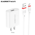 GADGET MAX - GC02 Micro 2.4A Single USB Port Speedy Micro Charger Set (1USB)(2.4A)(1M)