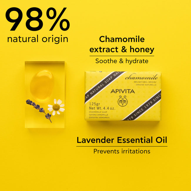 APIVITA Natural Soap Chamomile 125g