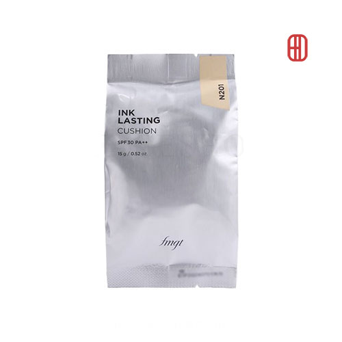 THEFACESHOP INK LASTING CUSHION N201 APRICOT BEIGE SPF30 PA++ (REFILL) (Exp:2026,11)