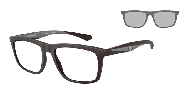 Emporio Armani 0EA4235F-61861W-55 Matte Brown