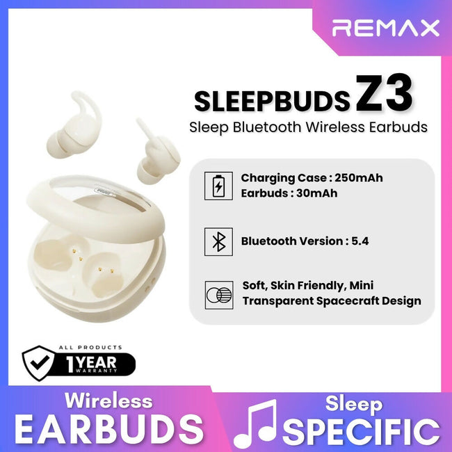 REMAX - SleepBuds Z3 Sleep Bluetooth Wireless Earbuds