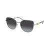 MICHAEL KORS CATALONIA MK1144B 18938G Sunglasses Shiny Light Silver