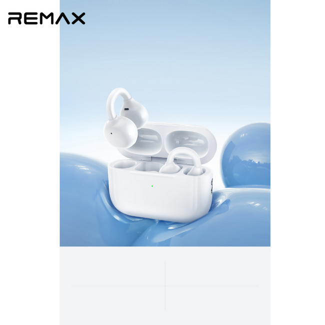 REMAX - OWS-20 Clip-on ear style true wireless stereo music call WIreless Earbuds