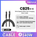 REMAX - CB25 C-C Wind Speed 240W Fast Charging Data Cable