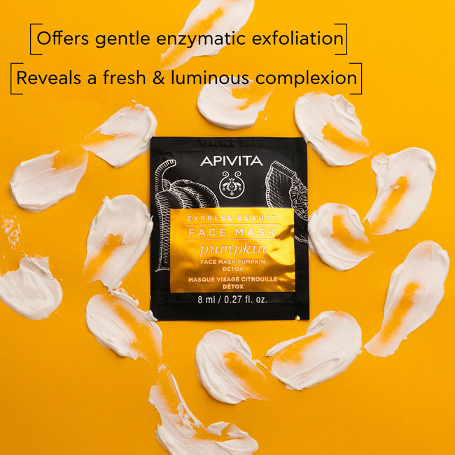 APIVITA Face Mask Pumpkin 2x8ml