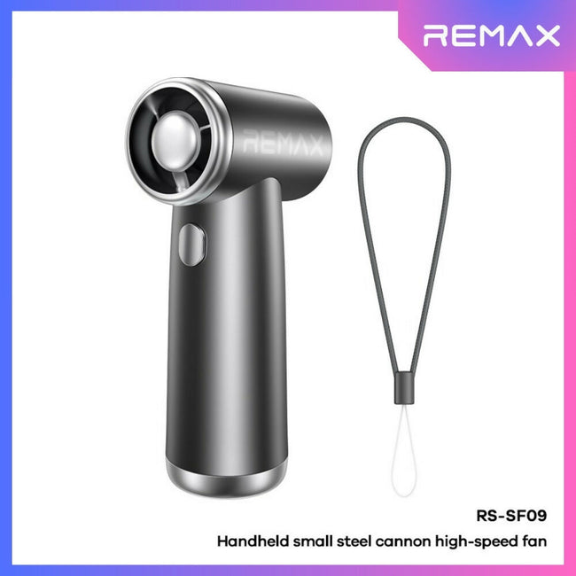 REMAX - RS-SF09 Handheld Cannon High Speed Fan (2500mAh)