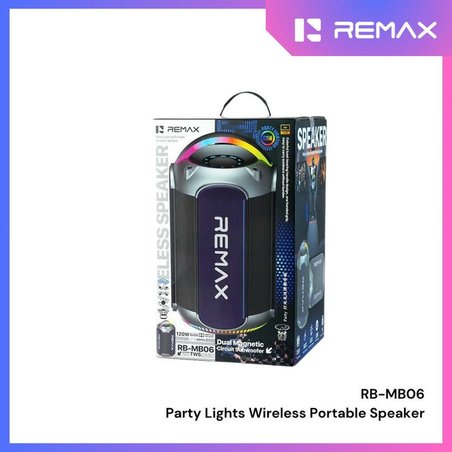 REMAX - RB-MB06 Lighting Party Bluetooth Wireless Speaker (120W )