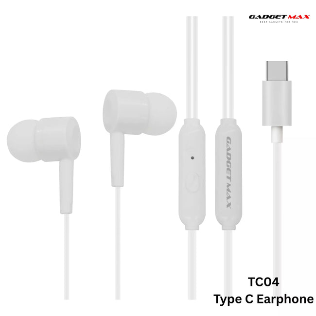 GADGET MAX - TC04 Type-C Wired Earphone