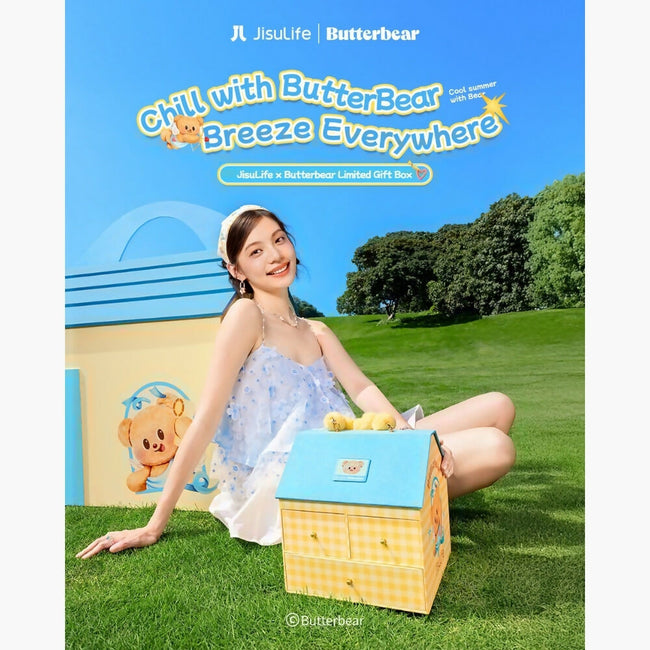 JisuLife - Handheld Fan Pro1 ( 5000mAh ) - Butterbear Gift Box Set Edition