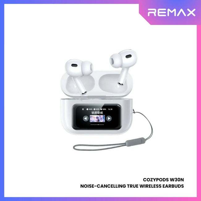 REMAX - COZYPODS W30N ANC+ENC Bluetooth Wireless Earbuds
