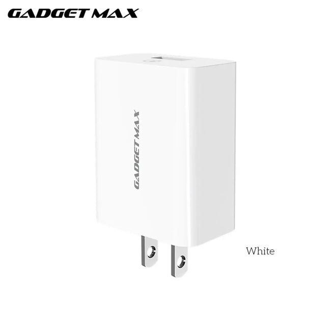 GADGET MAX - GC01 Single USB Port QC 3.0 Charger (18W)