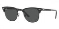 Ray-Ban™ Clubmaster Folding 8056597752596 Gray on Black