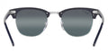 Ray-Ban™ Clubmaster RB3016 1366G6 49 - Blue on Silver