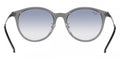 Ray-Ban™ RB4334D 661119 55 - Transparent Gray and Silver