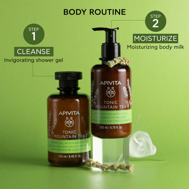APIVITA Tonic Montain Tea Moisturizing Body Milk 200ml