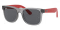 Ray-Ban™ Junior Justin RJ9069S 705987 48 - Rubber Transparent Gray