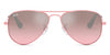 Ray-Ban™ Junior Aviator RJ9506S 211/7E 50 - Pink