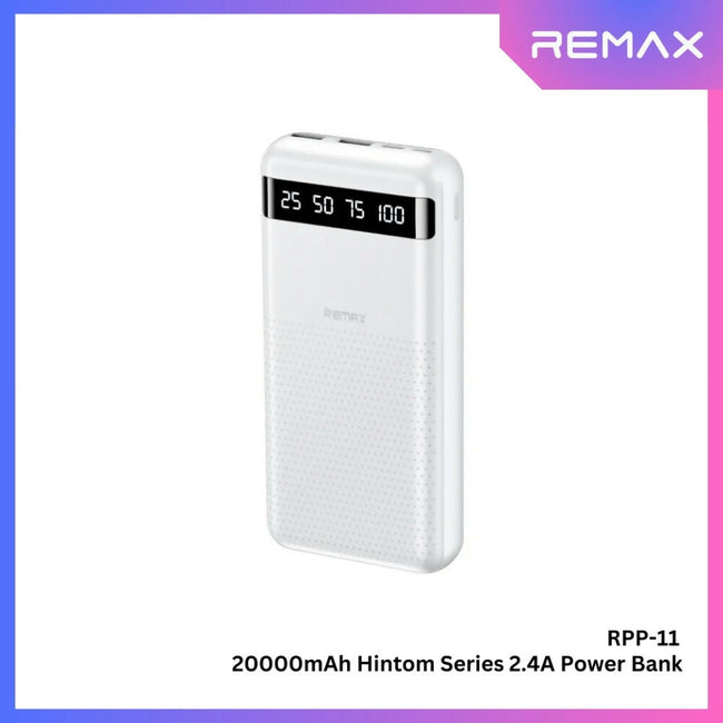 REMAX - RPP-11 Hintom Series 20000mAh Fast Charging Power Bank (2.4A)