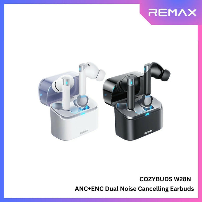 REMAX - Cozybuds W28N ANC+ENC Bluetooth Wireless Earbuds